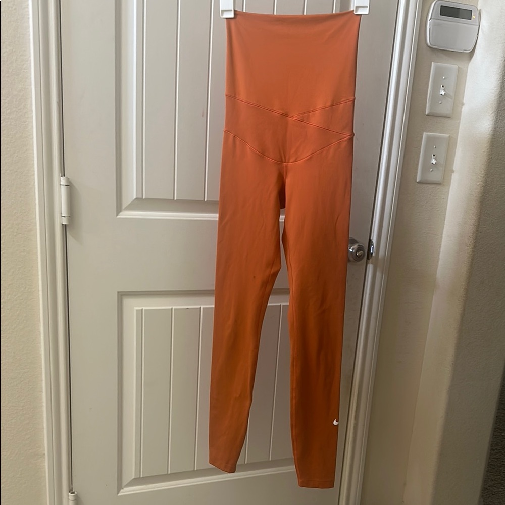 Nike Vibrant Orange Leggings